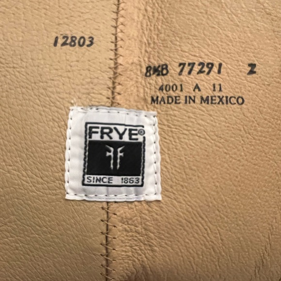 Frye Melissa Cognac Tall 8 1/2 Boots - Picture 6 of 10